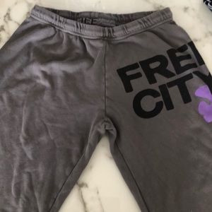 Free City Grey Sweat pants